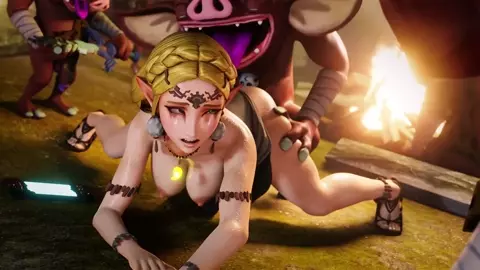 Zelda fucked by Bokoblin [Amateurthrowaway]