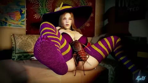 Beautiful Witch Fucked By insect