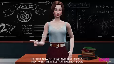 TRANS TEACHER SEDUCING NAUGHTY BLONDE STUDENT