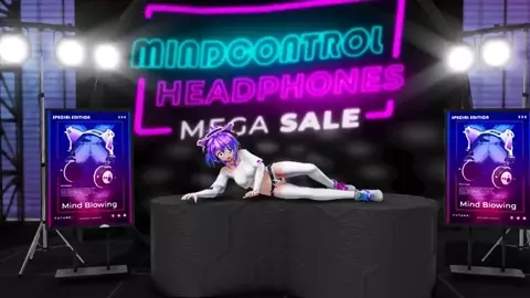 Mel Hypno strip dance