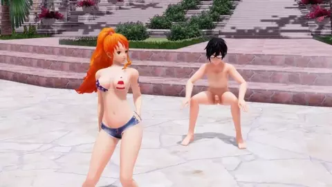 mmd - Lamb, Nami (one piece)