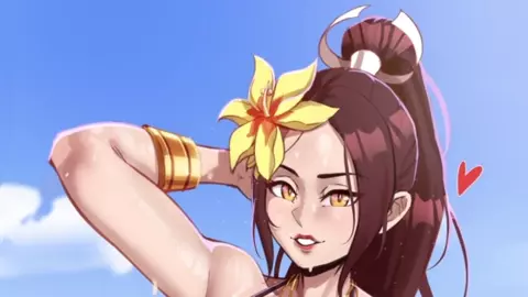 Mai Shiranui Fucks You at the Beach