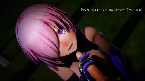 Mash Kyrielight Public Blowjob (kuro@vov)