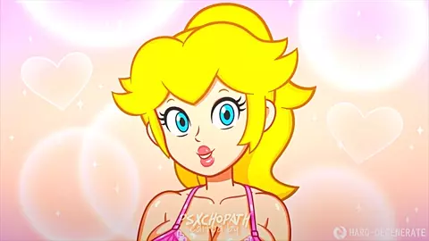 Princess Rosalina and princess Peach futa fuck 4K