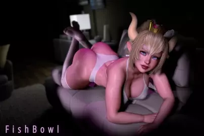 Bowsette Modeling