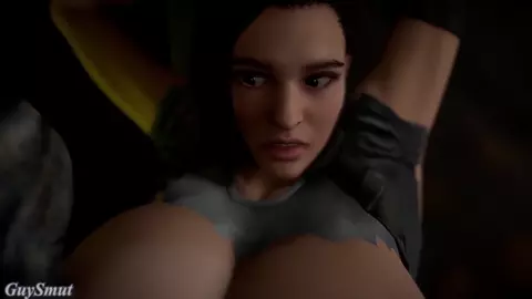 Jill Valentine gets her huge breast sucked!