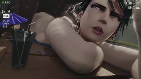 Bayonetta's Poolside BBC [4K][GeneralButch]