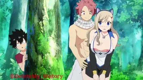 Natsu fucks Rebecca while Shiki spies on them [DeleteMyHistory]