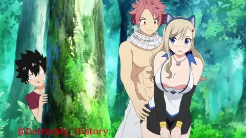 Natsu fucks Rebecca while Shiki spies on them [DeleteMyHistory]