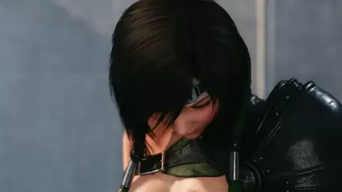 Yuffie partially clothed mod