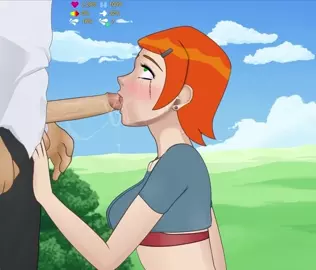 〚SDT〛Gwen makes sloppy BJ and handjob