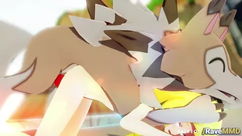 Lillie X Lycanroc [RaveMMD]