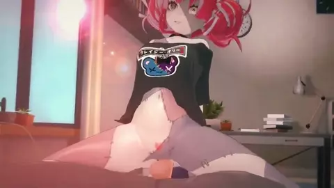 (Hololive) Ollie riding