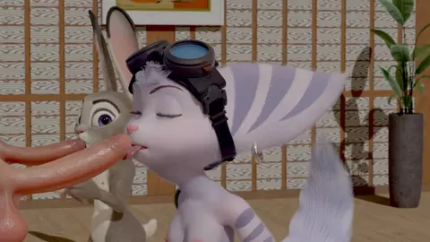 Rivet almost blowjob