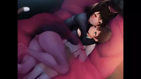 The Hidden Village of Witches and Catgirls - Kuro Tit-Blow job