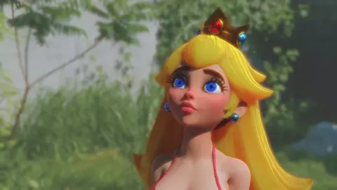 Cum Princess Peach [Shad0w_Hawk][NO WM]