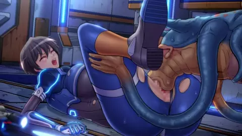 Creature Reaction Inside the Ship! 2 (AI Enhanced)