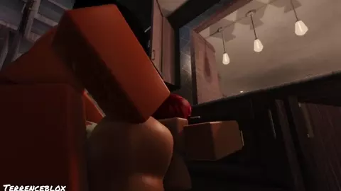 Doggy + Throatfuck in Mirror