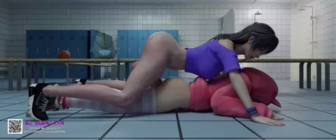 Shandy uses Marie Rose in a locker room - short version [Ed Blend Prn]