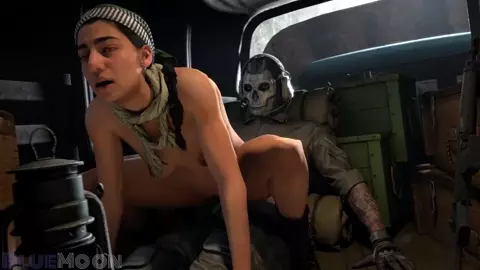 Farah Karim riding Ghost (BlueMoon)