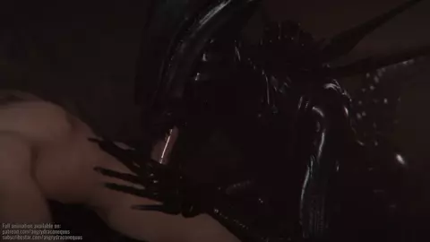 Xenomorph Blowjob - Angry Draconequus