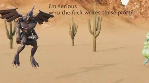 Zekrom fucks a cactus (part 2)