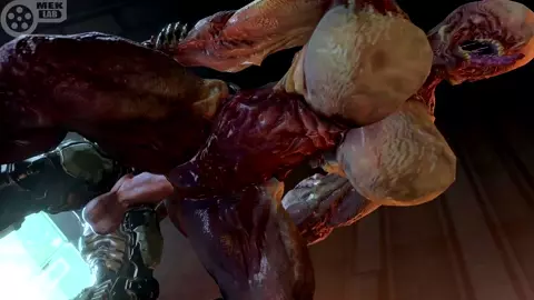 Hell Knight slain by doomslayer ALT View