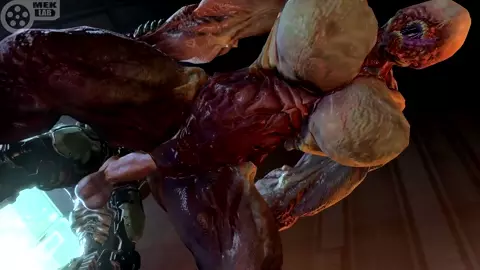 Hell Knight slain by doomslayer ALT View