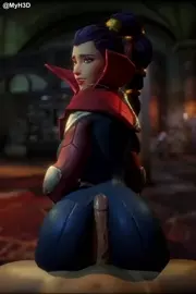 Vayne butt-job POV (MyH3D)