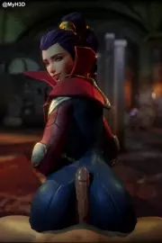 Vayne butt-job POV (MyH3D)