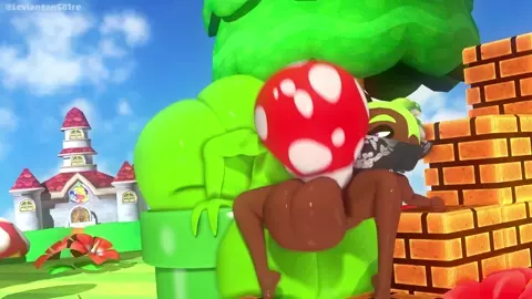 Piranha Plant Blows Inkling Boy Cock