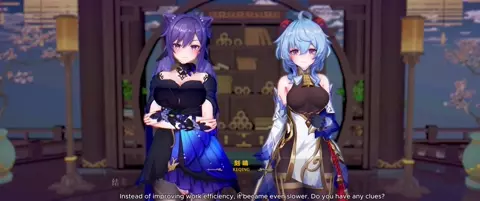 Keqing Ganyu [Runhh] [ENG sub]