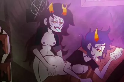 (Homestuck) Vriska x Kanaya