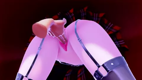 Stuck in a Wall Sensory Deprived Chloe (Futanari) [ブラン]