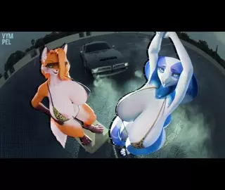 Money on the dash: furry yiff PMV/HMV