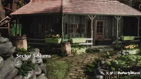 FFVII Remake: Aerith's helps a friend