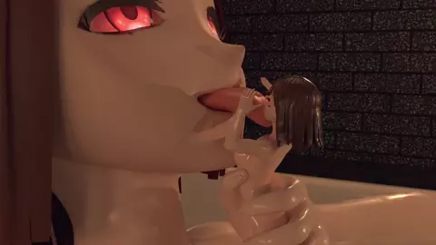 Giantess vore.