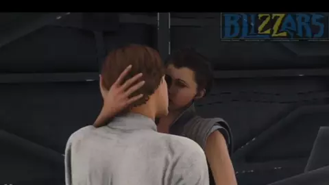 Luke and Princess Leia