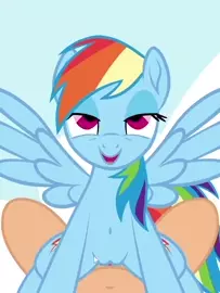 Cum inside Rainbow Dash in 10 seconds flat! [Tridashie] (Game Preview)