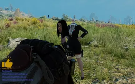 [Boldfinger42] Black Widow Dickhead with Anal Insertion