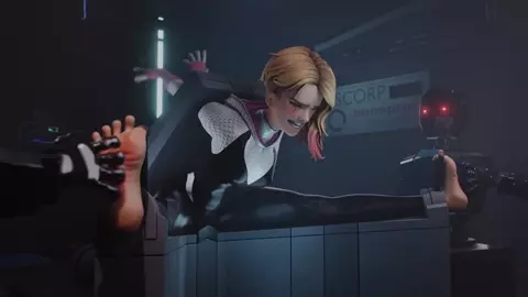 Gwen Feet Tickling [Elklord][NO WM]