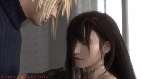 Tifa Sucks and Swallows