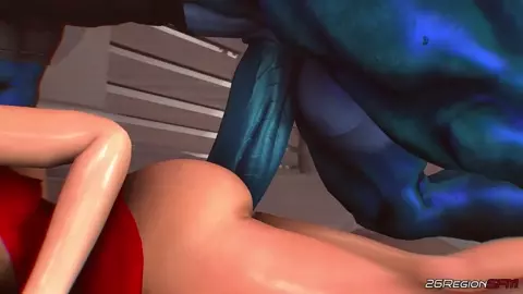 Honoka Vs Big Lizard Dick II [26RegionSFM]