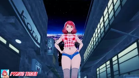 Pyra Striptease in the Alley(Dance Only)