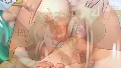 Brazilian Miku Gets Fucked in the Beach (Comic Dub)