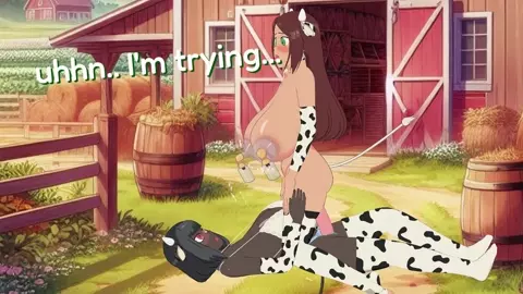 Milking a friend [Lust Cupid]