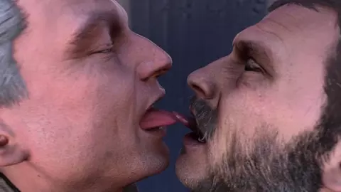 Kano vs. Johnny Cage; Round 1, Kiss!