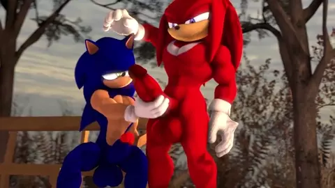 Sonic Handjob Knuckles