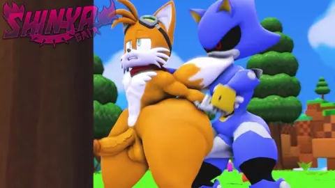 Metal Sonic fucking Tails
