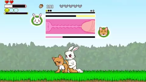 naughty rabbit All character animation  Compilation